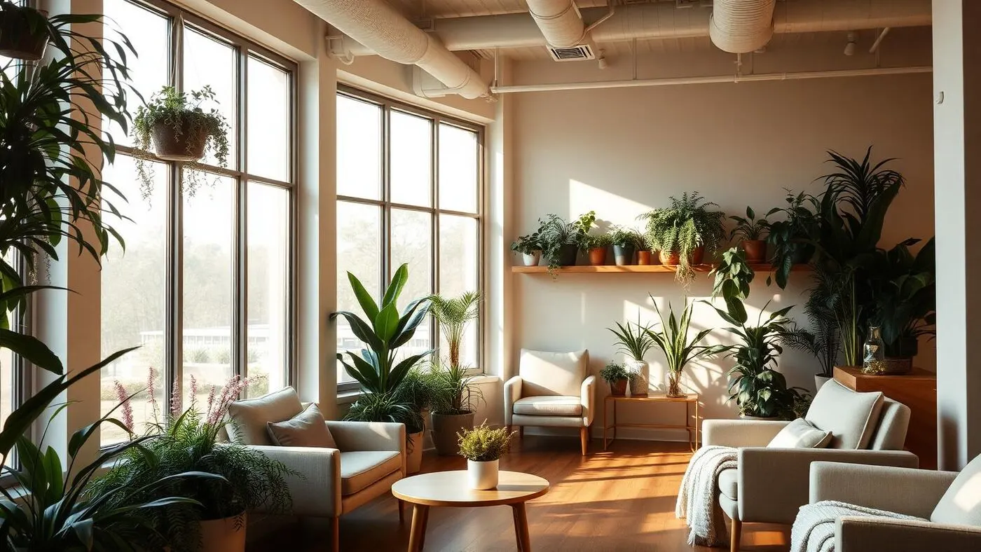 Warm group therapy space — a place made for real conversation